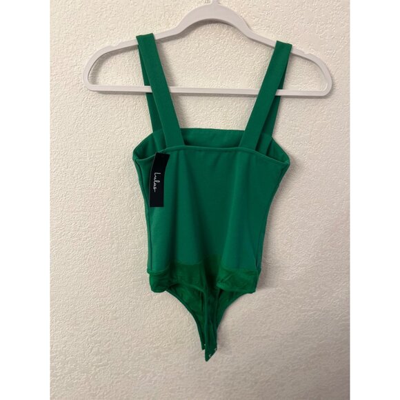 Lulus green bodysuit women size XS new with tags - Picture 2 of 7